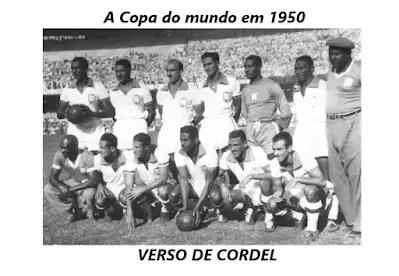 A Copa do mundo em 1950 | Verso Cordel