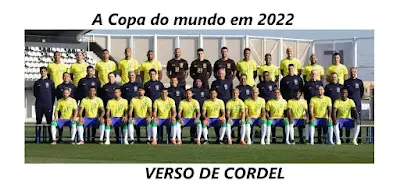 A Copa do mundo em 2022 | Verso Cordel